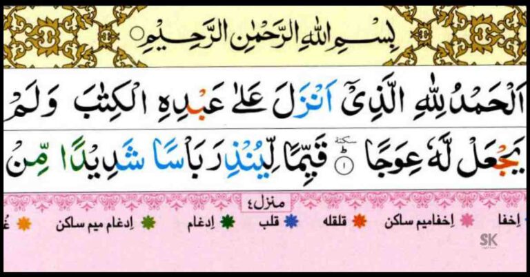 Surah Kahf Color Coded Tajwid PDF – Read & Download with Proper Tajweed